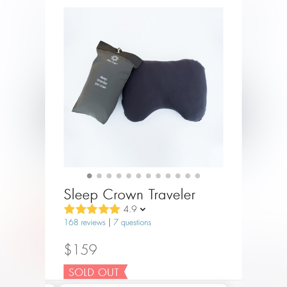 Unopened Sleep Crown Traveler